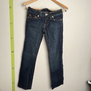 True‎ Religion Women’s Johnny Straight Leg World Tour Jeans Size 26 Inseam 29"